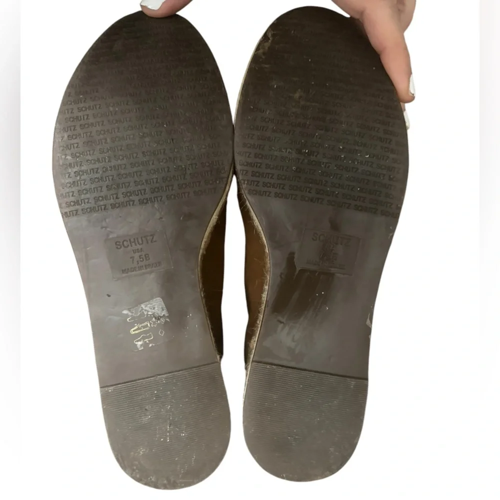 Schutz Platform Espadrille Sneaker Shoes Size 7.5